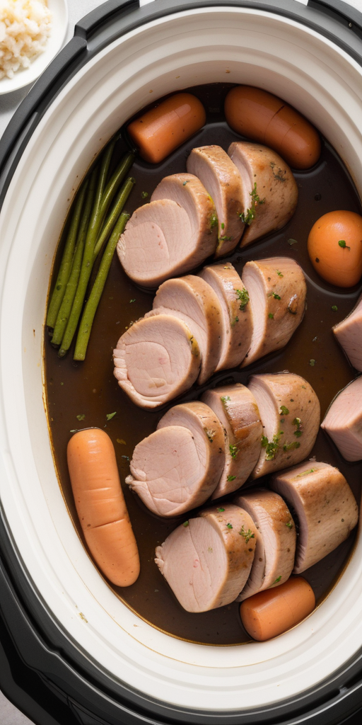 slow cooker pork tenderloin frozen
