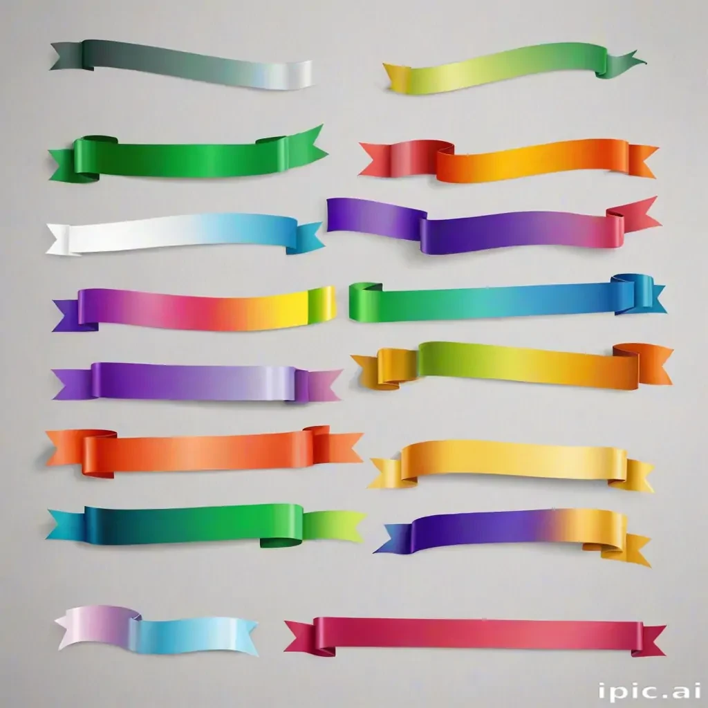 ribbon banners