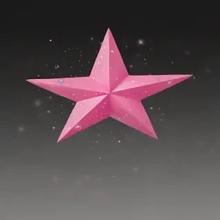pink stars png