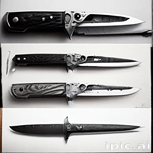 knife drawings