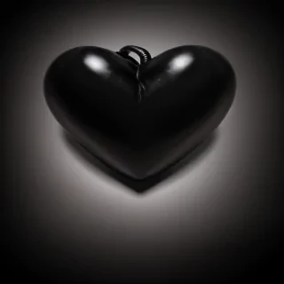 black heart pic