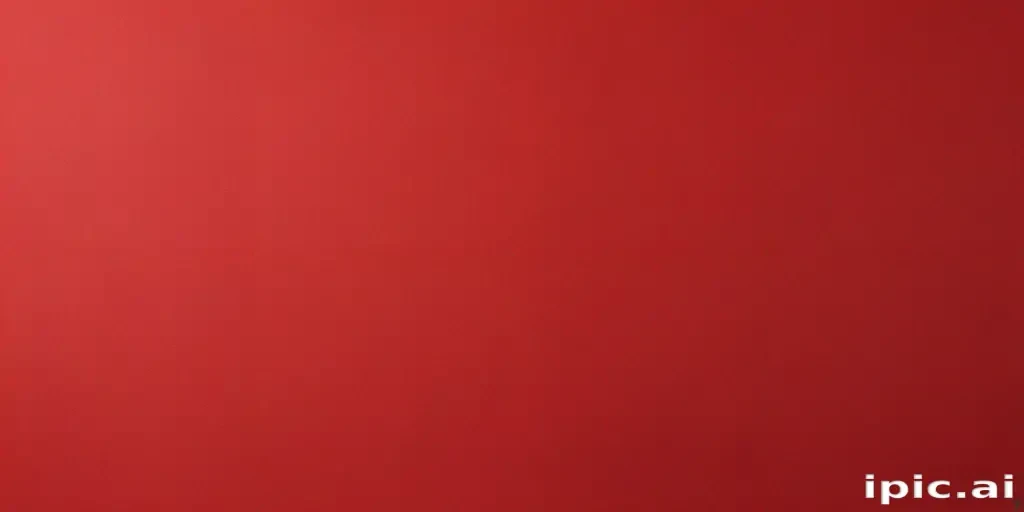 red blank background