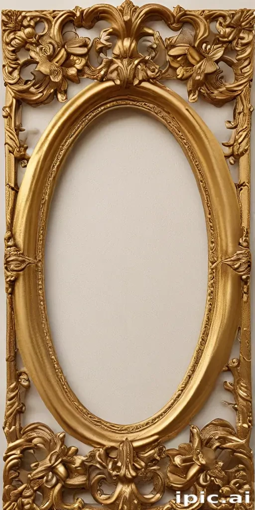 fancy gold frame