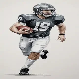 football drawing