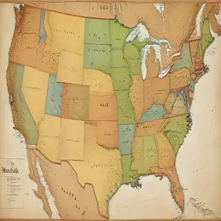 america map