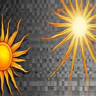 sun clipart transparent background