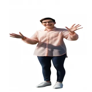 person transparent