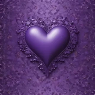 heart purple wallpaper