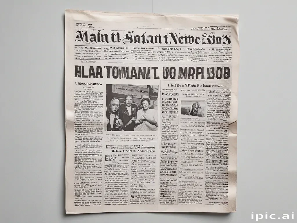 newspaper transparent