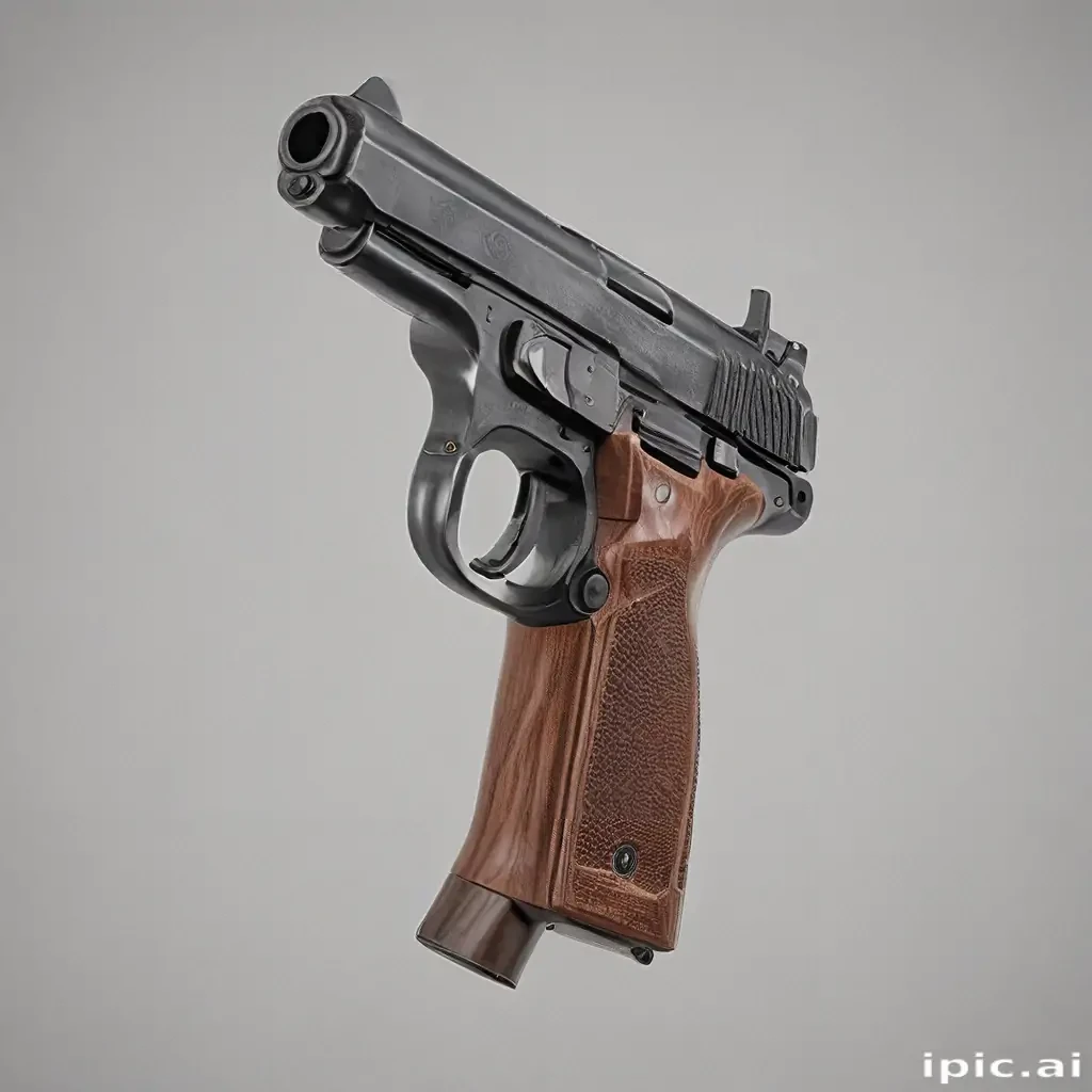 gun with no background