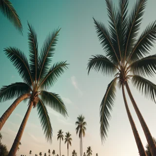 aesthetic palm tree wallpaper