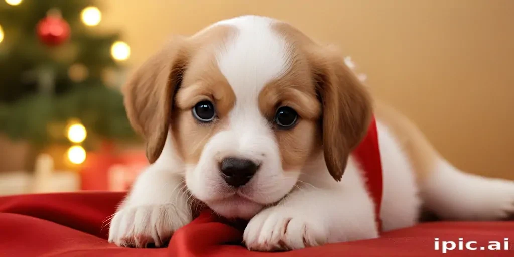 christmas puppy desktop backgrounds