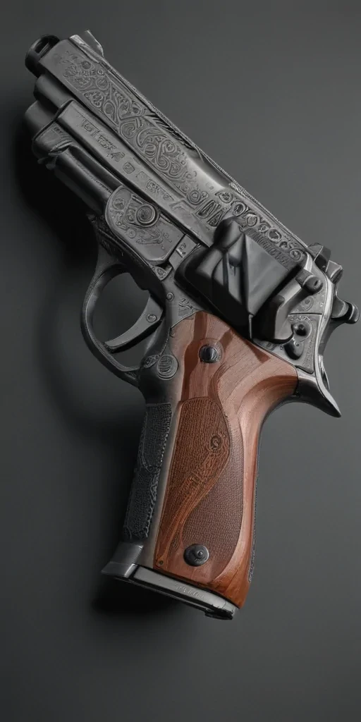 gun with transparent background