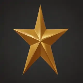 golden star png