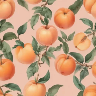 peach aesthetic wallpaper