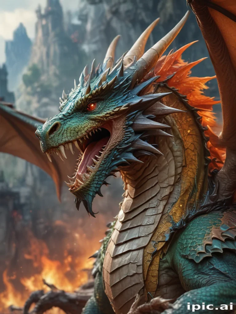 dragons background