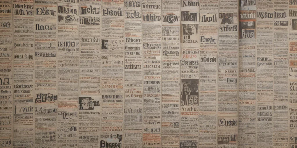 old newspaper background