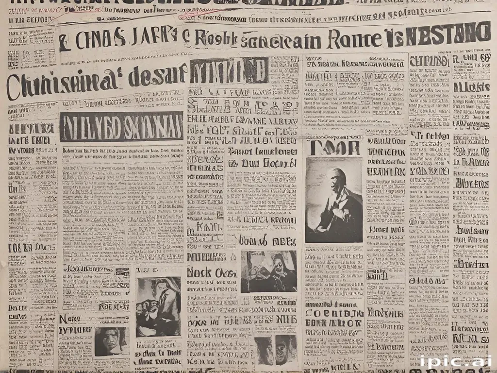 ripped newspaper png