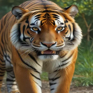 tiger transparent