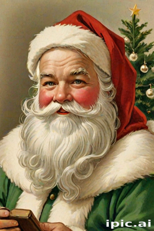 vintage santa images