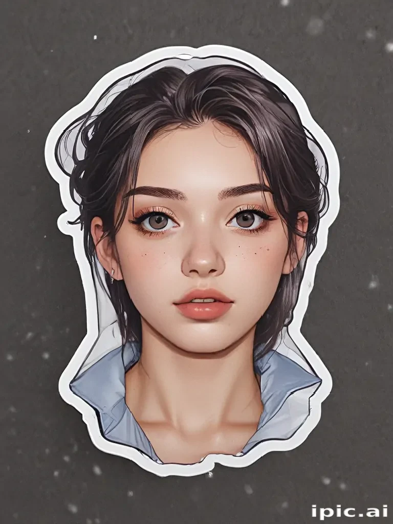 transparent aesthetic sticker