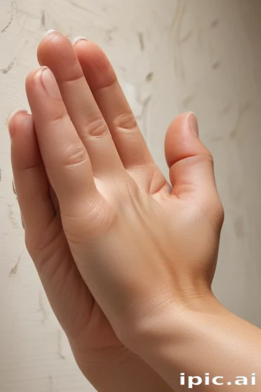 praying hands transparent