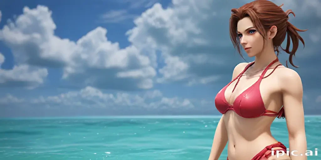 aerith gainsborough bikini