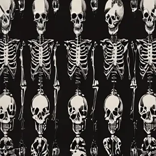 skeleton wallpaper