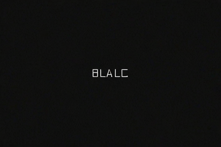 black bg aesthetic