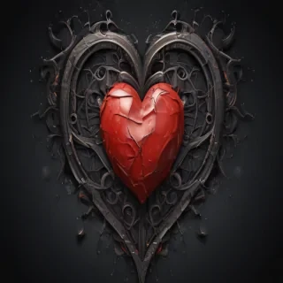 aesthetic heart wallpaper