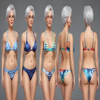 granny bikini ai