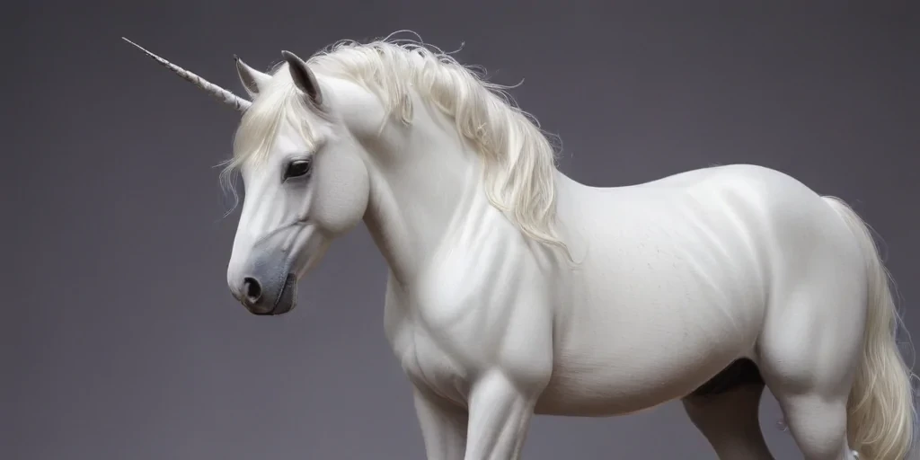 unicorn outline