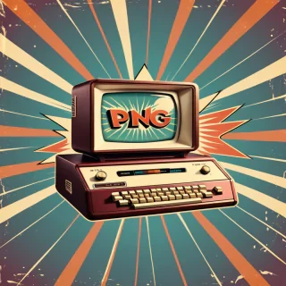 retro png