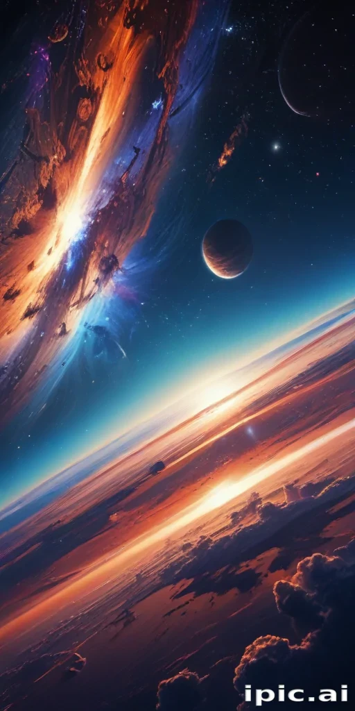 iphone space wallpaper