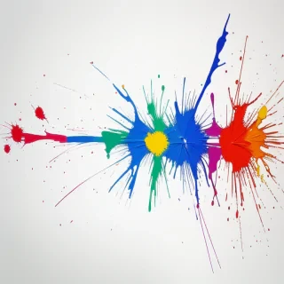 paint splatter transparent
