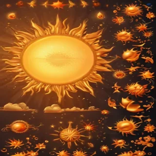 sun clipart no background