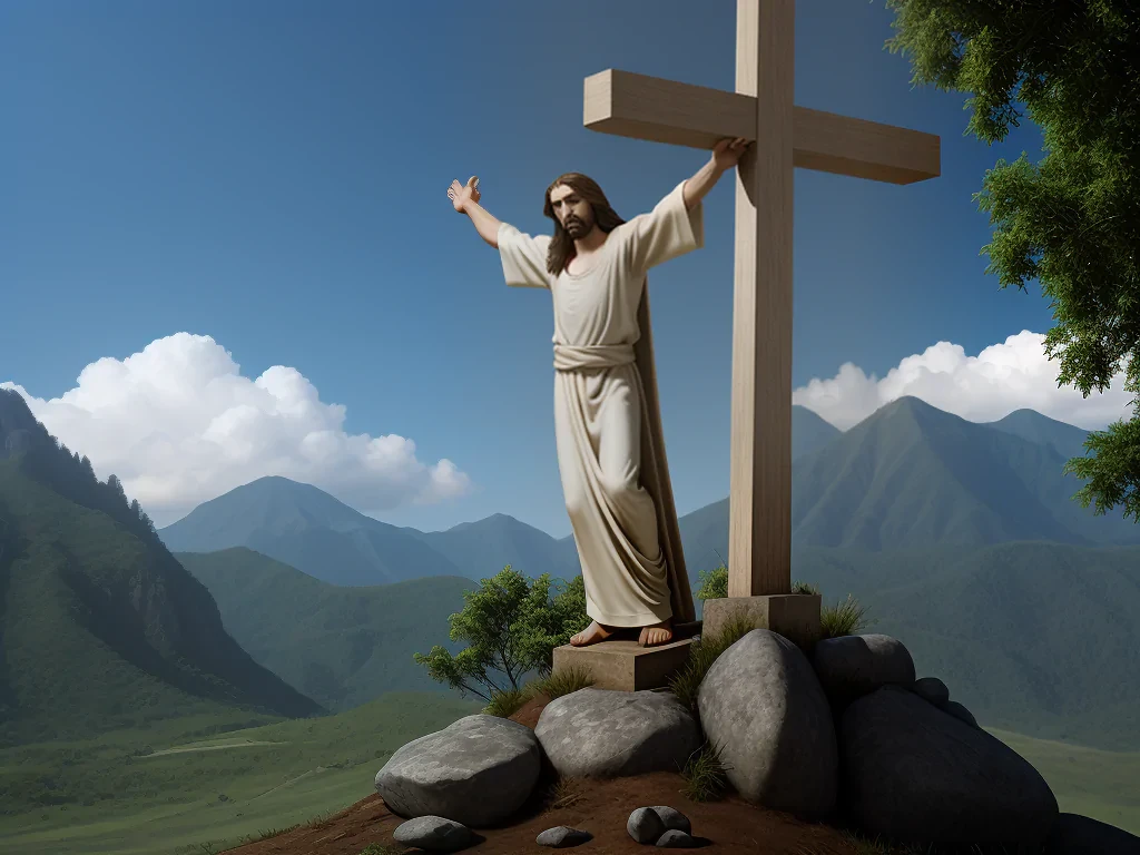 jesus on cross png