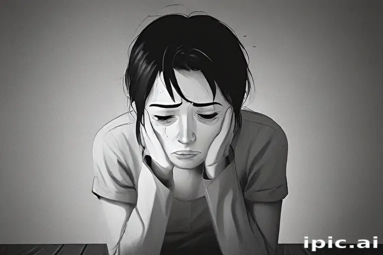 cartoon images of depression