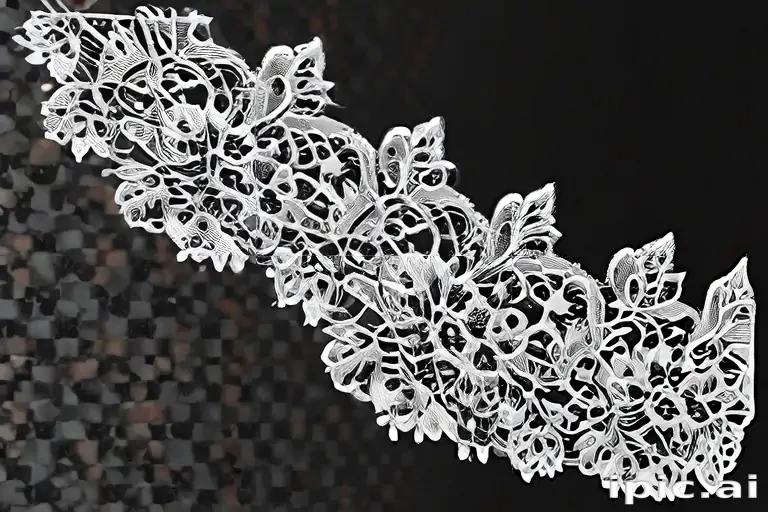 transparent lace png