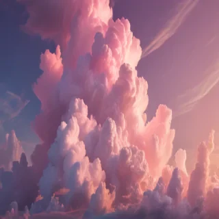 pink cloud aesthetic