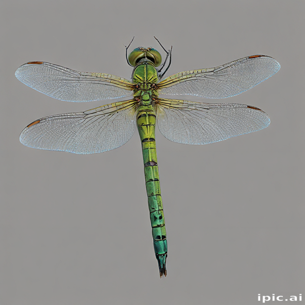 Dragonfly Features Stunning Close-Up of a Colorful Dragonfly with Intricate Details and ...