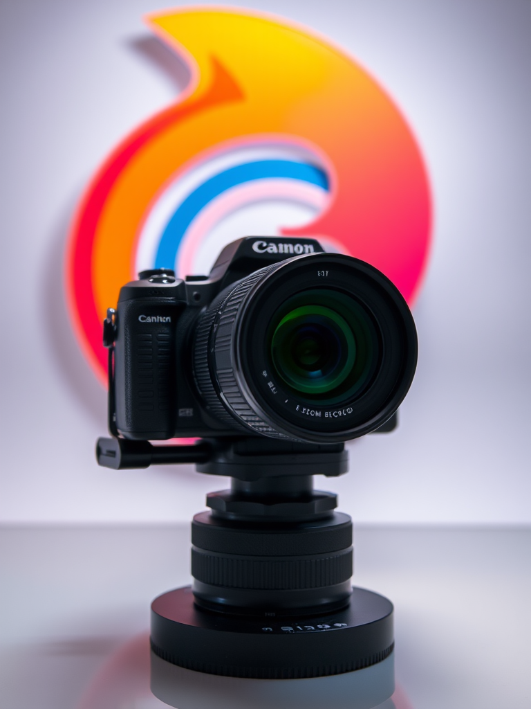 Generate a high-resolution image of a stylized, abstract design with a vibrant color palette, using a DSLR camera with a 50mm lens, aperture set to f/1.8, ISO 100, and a shallow depth of field, shot in a well-lit studio environment with soft lighting to enhance details and contrast.