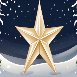 clipart of christmas star