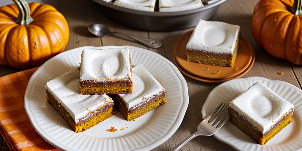 pumpkin bars using cake mix