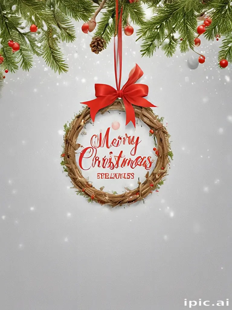 merry christmas transparent background