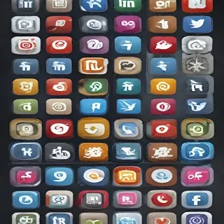 social media icons