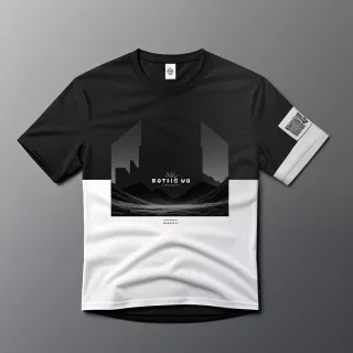 black shirt mockup
