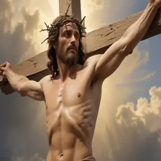 pics of jesus on the cross