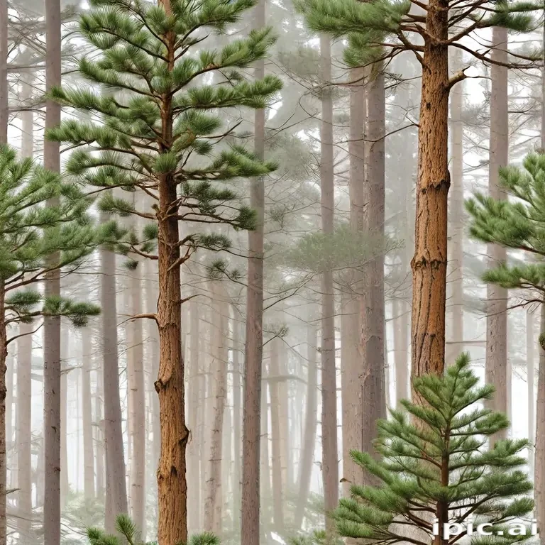 pine tree transparent