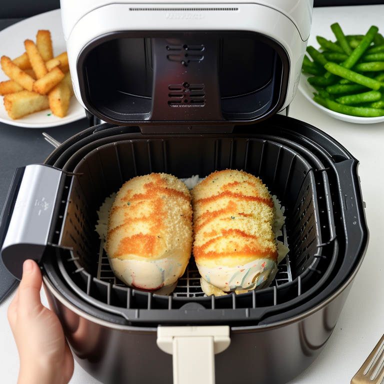 frozen cordon bleu in air fryer